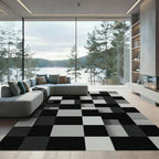 Monochromatic Geometric Squares Rug
