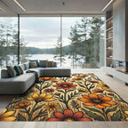 Harvest Floral Arrangement Meadow Rug