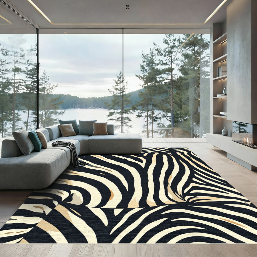Bold Animalistic Stripes Rug