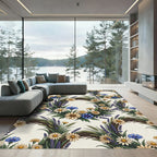 Wildflower Wreath Meadow Cream Rug