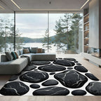 Black River Stone Veined Arrangement Rug