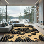 Desert Cactus Sphere Collection Rug