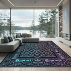 Victorian Floral Interlace Ornamental Rug