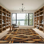Woven Natural Brown Texture Rug