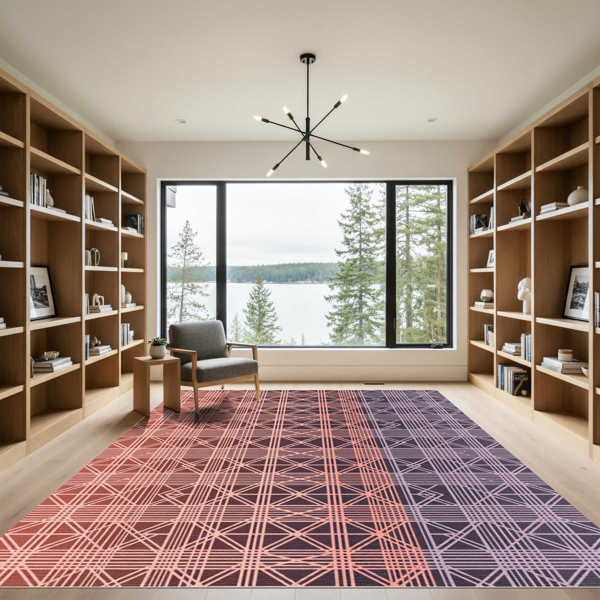Gradient Geometric Lattice Rug