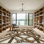 Braided Rope Intertwined Abstract Rug