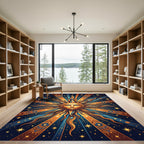 Golden Sun Celestial Radiance Rug