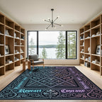 Victorian Floral Interlace Ornamental Rug