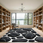 Black River Stone Veined Arrangement Rug