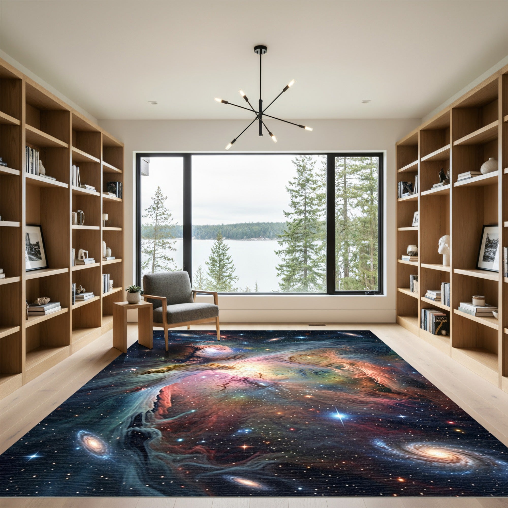 Nebula Dream Celestial Galaxy Rug