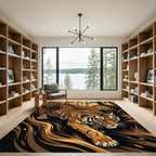 Bold Tiger Forest Walk Rug