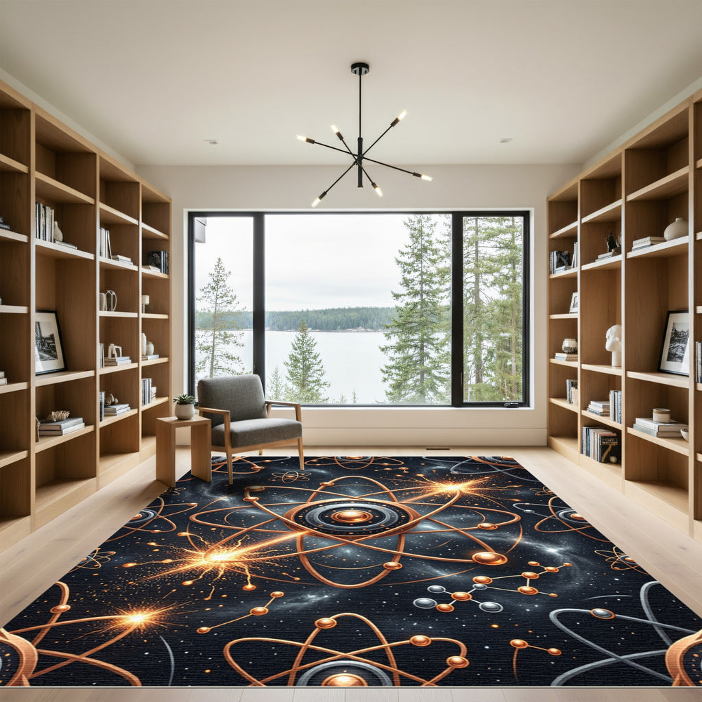 Cosmic Atomic Galaxy Spark Rug