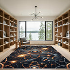 Cosmic Atomic Galaxy Spark Rug
