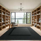 Matte Black Hardcover Book Rug