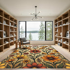 Harvest Floral Arrangement Meadow Rug