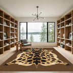 Safari Giraffe Spots Faux Fur Rug