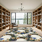 Wildflower Wreath Meadow Cream Rug