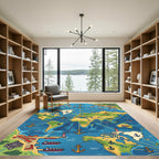 Global Maritime Anchors and Ports Rug