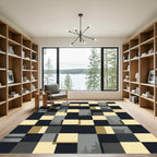 Geometric Forest Grid Neutral Rug