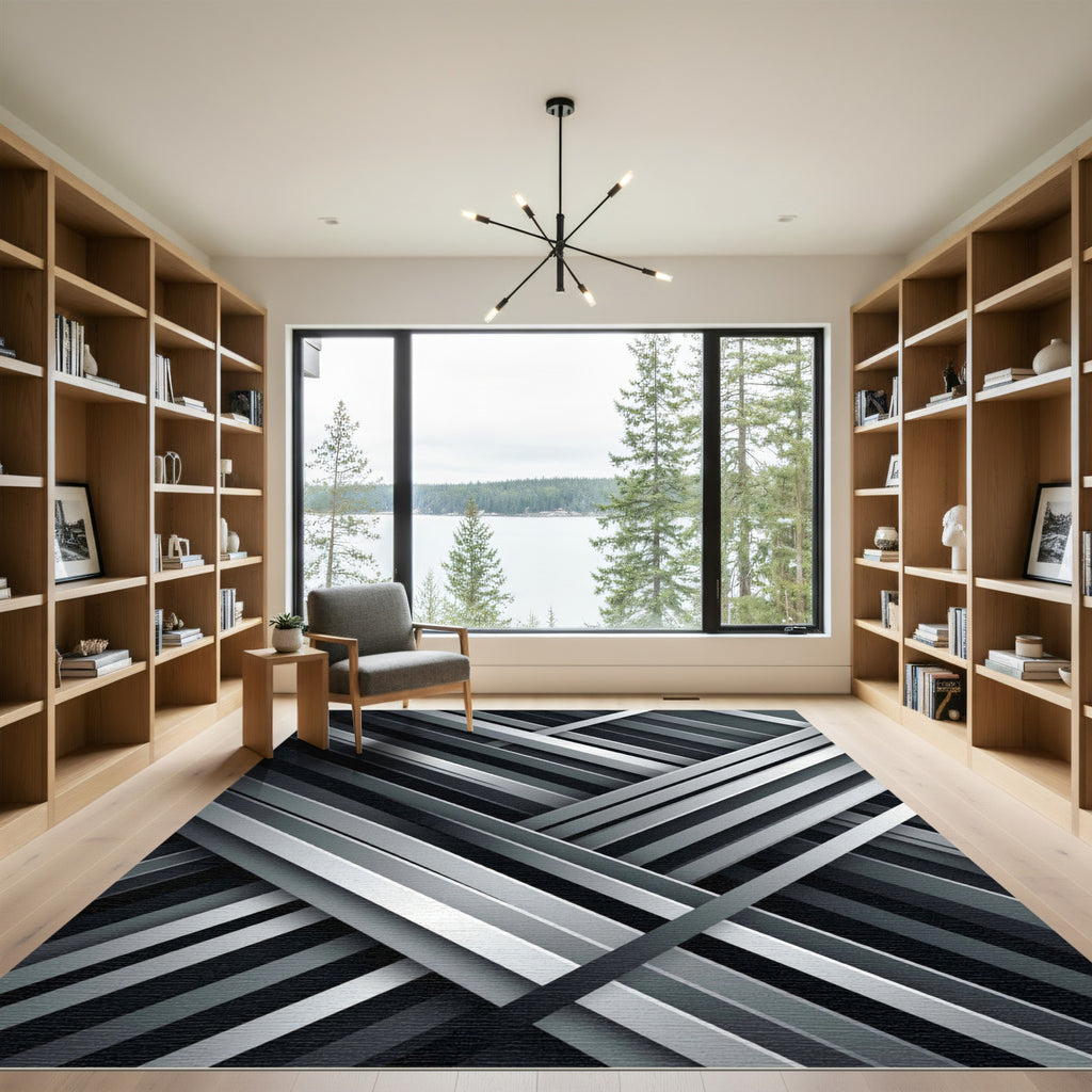 Monochromatic Intersecting Lines Rug