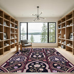 Ornate Floral Paisley Archway Rug