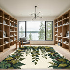 Lush Green Trailing Ivy Arbor Rug