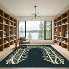 Sage Botanical Arch Willow Cream Rug