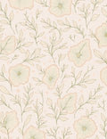 Delicate Floral Sprigs Pattern Rug