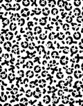Abstract Black Circles Pattern Rug
