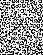 Abstract Black Circles Pattern Rug