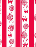 Sweet Candy Swirls Stripes Rug
