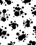 Black Dots Pattern Rug