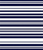 Bold Navy White Striped Classic Pattern Rug