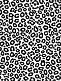 Bold Black White Animal Pattern Rug