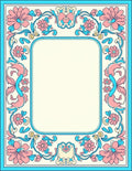 Art Nouveau Floral Swirls Rug