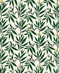 Evergreen Leaf Vine Pattern Rug