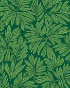 Botanical Leaf Pattern Design Rug