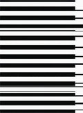Minimalist Black White Stripes Rug