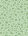 Green Abstract Droplet Pattern Rug