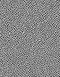 Classic Black White Animal Print Rug