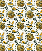 Charming Floral Pattern Design Rug