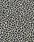 Bold Black Gold Animal Print Rug