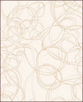 Abstract Scribble Swirl Design Rug