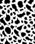 Spiky Blob Abstract Pattern Rug