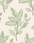 Delicate Botanical Branch Pattern Rug