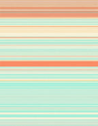Cool Tones Coral Stripes Pattern Rug