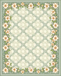 Pastel Floral Botanical Pattern Rug