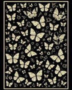 Whimsical Butterflies With Floral Accents Rug