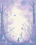 Enchanted Forest Gnome Whimsical Patterns Rug