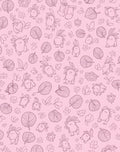 Playful Creature And Floral Pattern Rug